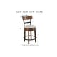 preview thumbnail 4 of 42, Valebeck Swivel Barstool