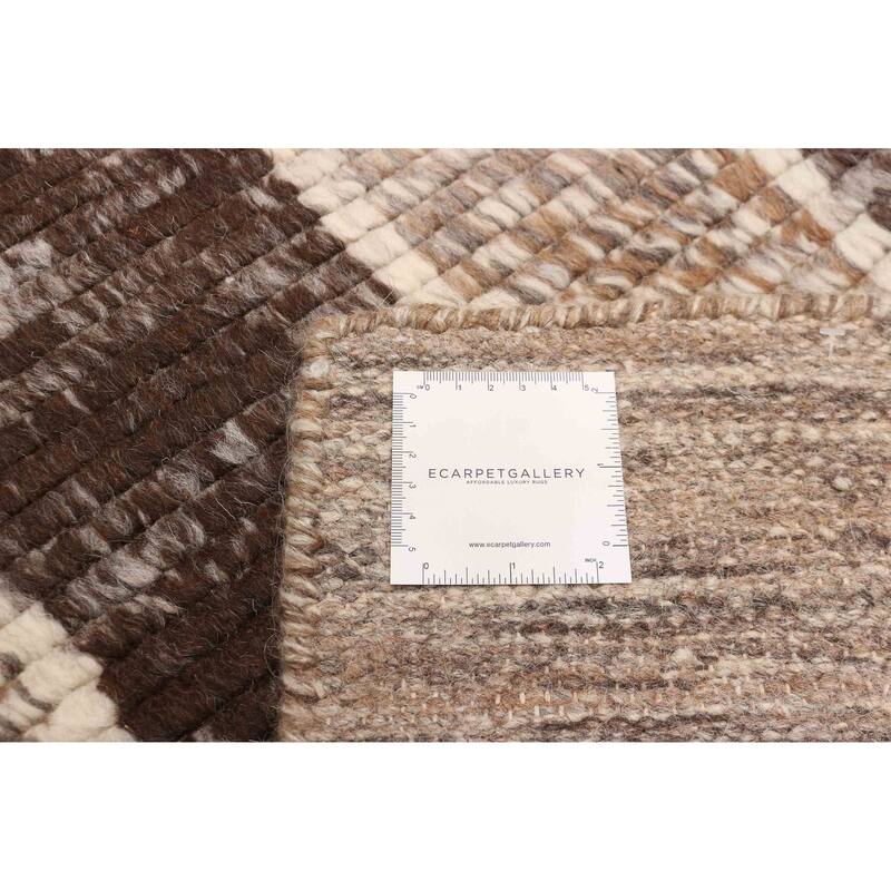 ECARPETGALLERY Hand-knotted Tangier Ivory Wool Rug - 8'0 x 9'10