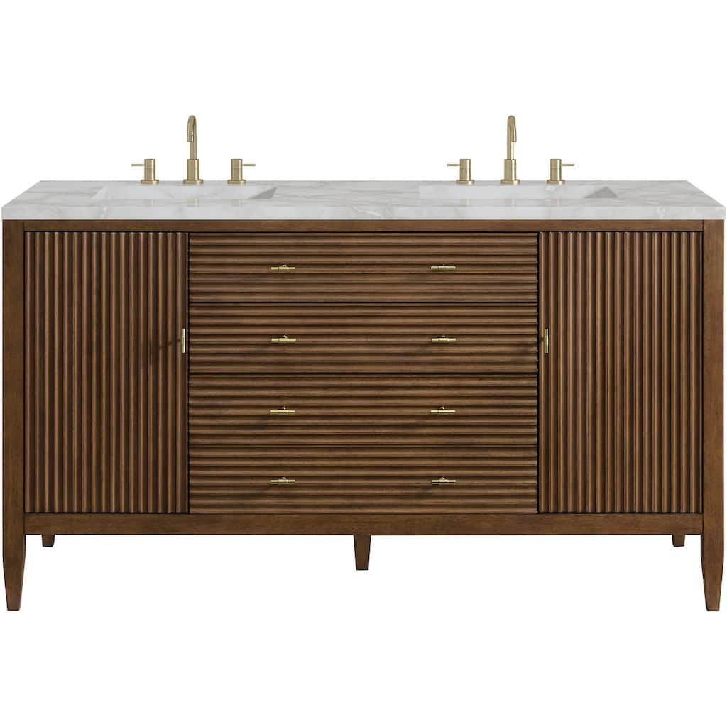 James Martin Vanities 485-V60D-FVSL Myrrin 60" Free Standing Double