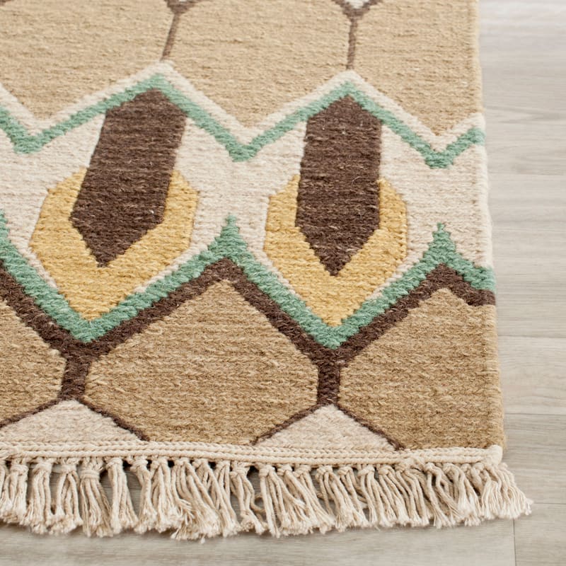 SAFAVIEH Couture Handmade Sumak Flatweave Annabell Traditional Oriental Wool