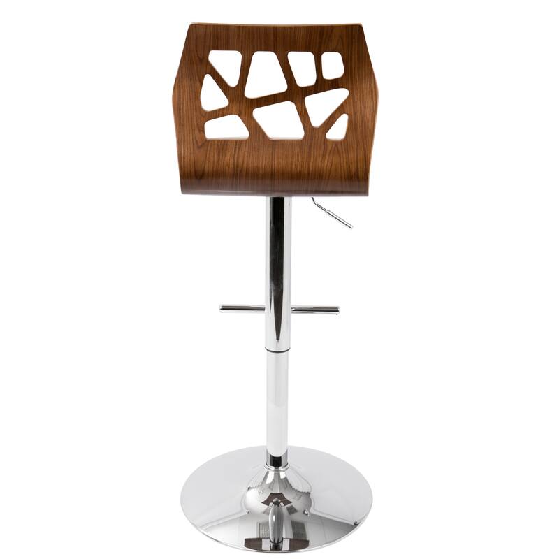 Carson Carrington Sala Adjustable Bar Stool with Straight T Footrest (Set of 3)