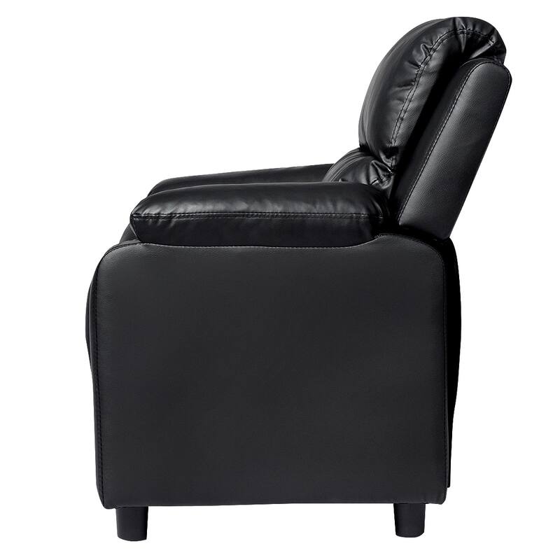PU Leather Kids Recliner with Armrest & Headrest Lounge 3 Color - See Details