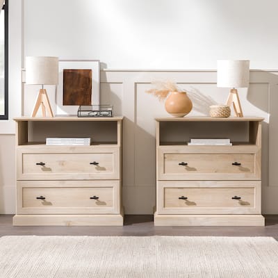 Middlebrook Classic 2-Drawer Nightstand, Set of 2