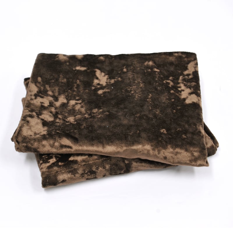 Rancho Crushed Velvet Throw Pillow Cover Set, NO INSERT