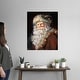 preview thumbnail 9 of 26, "Father Christmas" Traditional Santa Winter Holiday Poster Print