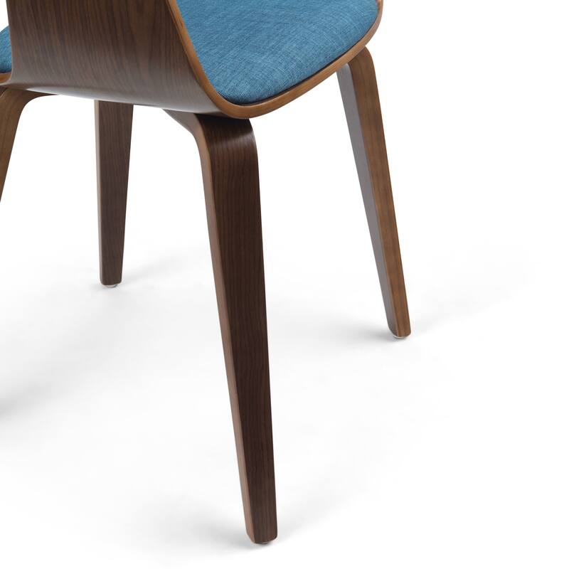 WYNDENHALL Calinda Mid Century Modern Bentwood Single Dining Chair - 20.5"w x 21.7"d x 30.9"h