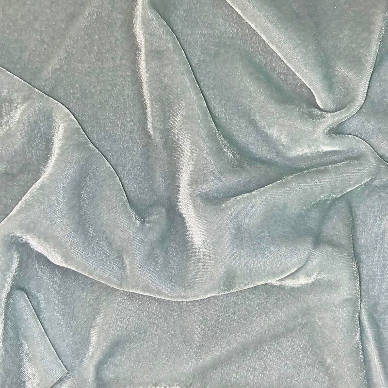 HiEnd Accents Stella Faux Silk Velvet Ruffle Skirt 3 Piece Bedspread Set with Pillow Shams