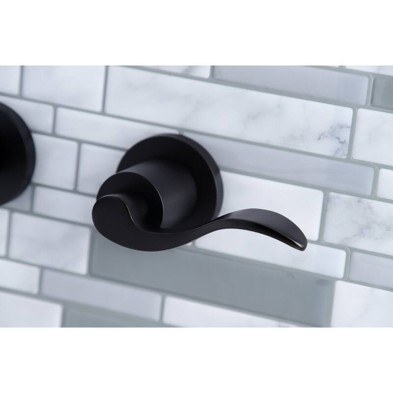 NuWave 3-Hole Wall Mount Roman Tub Faucet