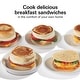 preview thumbnail 5 of 8, Hamilton Beach Dual Breakfast Sandwich Maker