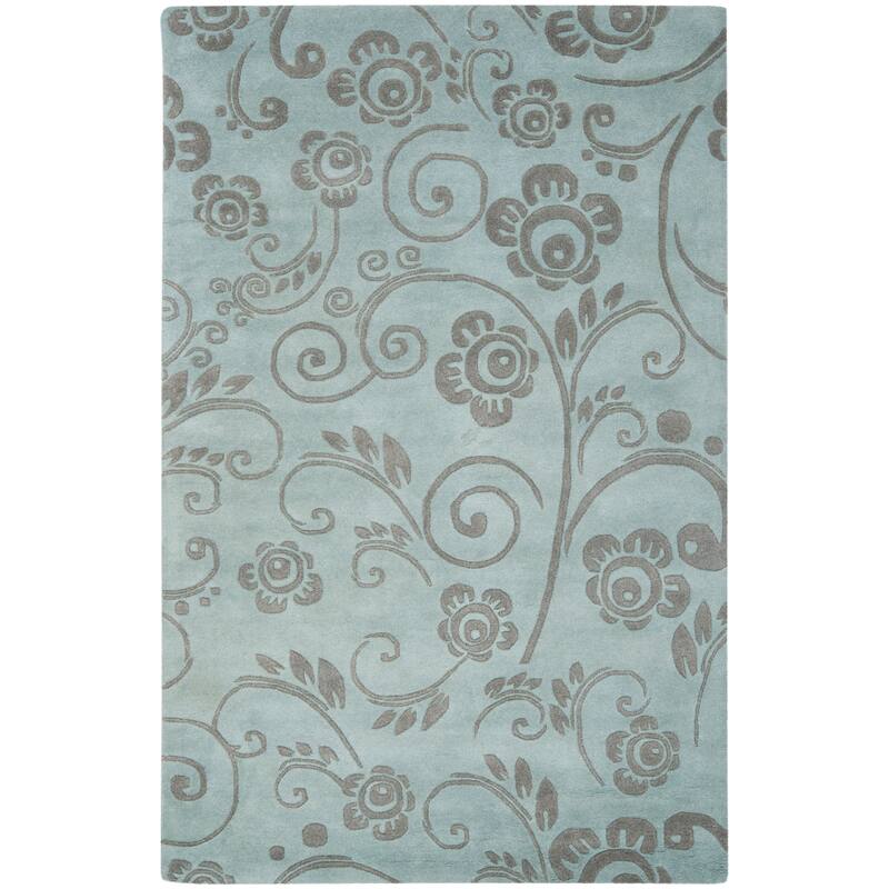 SAFAVIEH Handmade Soho Denisse Grey New Zealand Wool Rug
