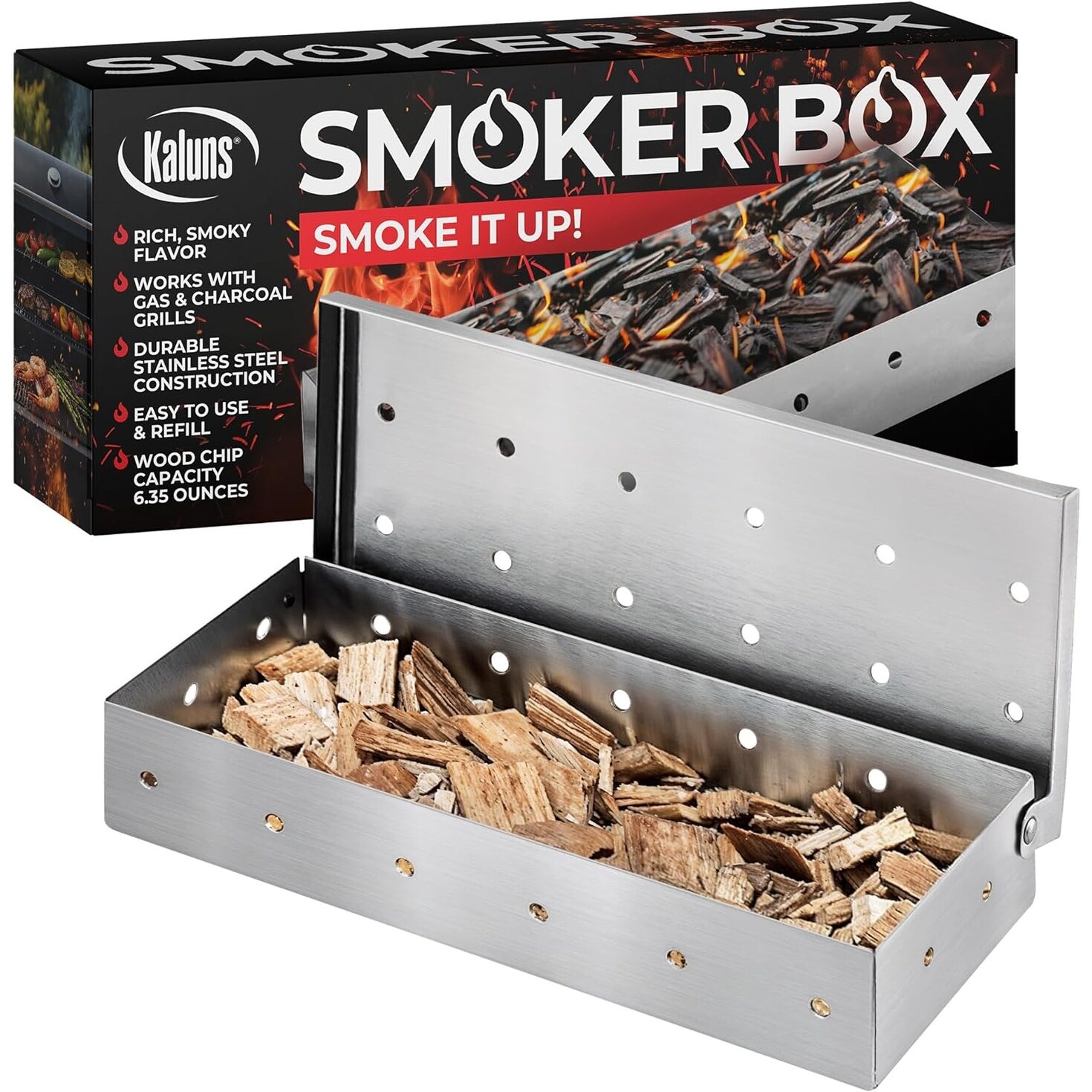 Smoker Box Thick Stainless Steel Warp Free On Sale Bed Bath Beyond 32064886
