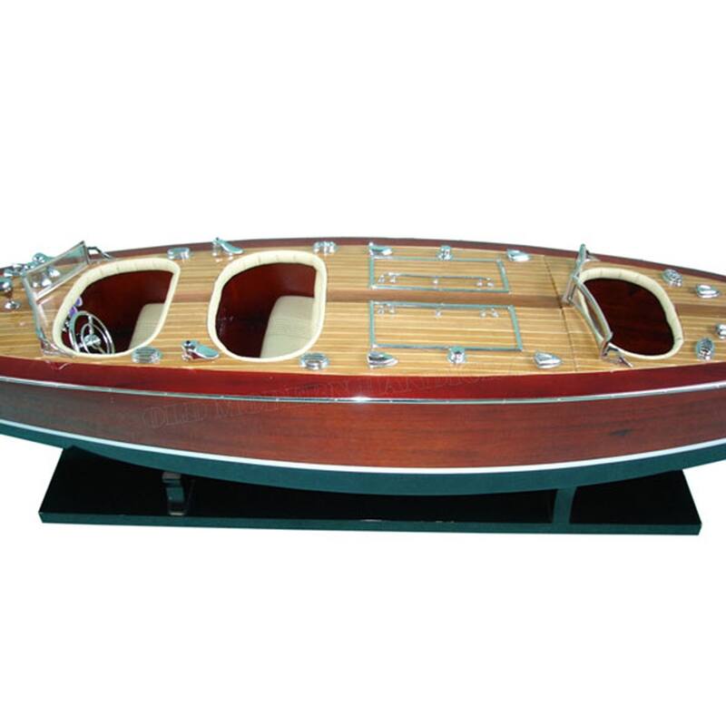 Typhoon Painted Speedboat Model