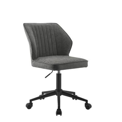Post-Modern Style Design 360 Degree Swiveland and Adjustable Seat Height Executive Arm Chair, Armless Office Chair