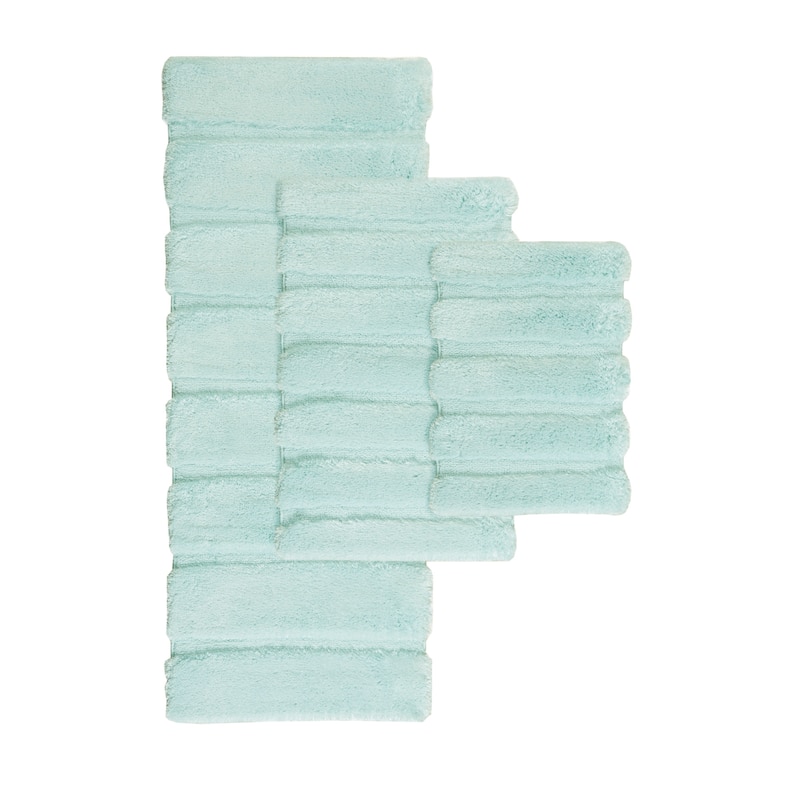 Madison Park Tufted Pearl Channel Solid Bath Rug