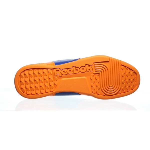 orange workout shoes