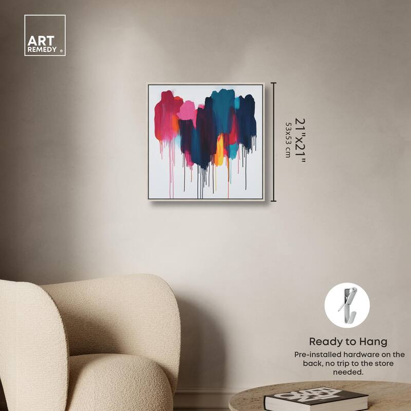 Glacier Color Glide Canvas by Art Remedy