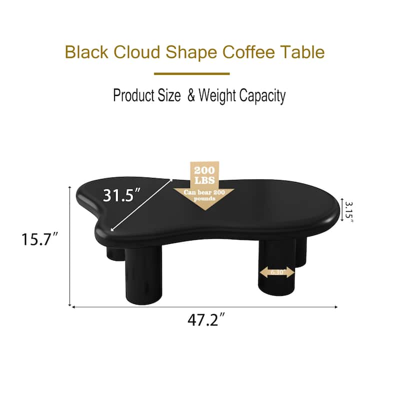 Cloud Shaped Coffee Table