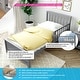 preview thumbnail 5 of 32, Max and Lily Twin Bed with Guard Rails