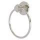 preview thumbnail 12 of 28, Allied Brass Mercury Collection Towel Ring with Dotted Accent Satin Nickel