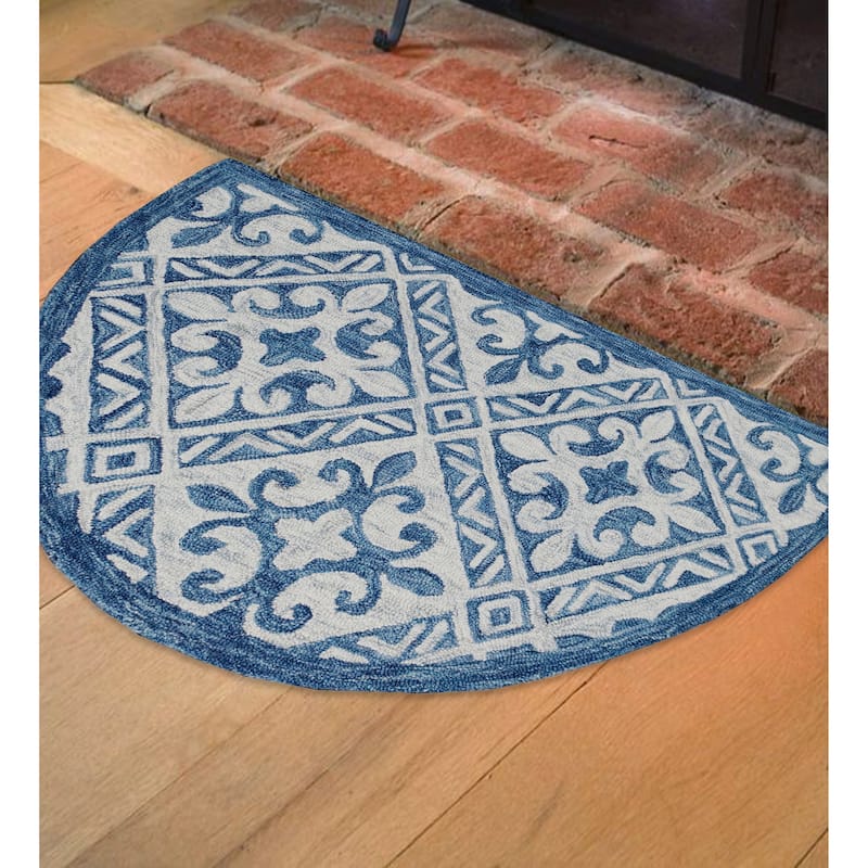 Sevita Bohemian Floral Area Rug