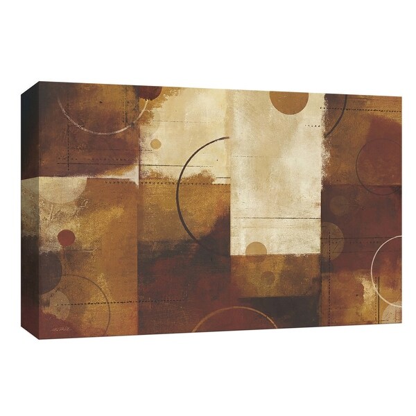 PTM Images 9-154053 PTM Canvas Collection 8" x 10" - "Geometric Spice I" Giclee Abstract Art Print on Canvas