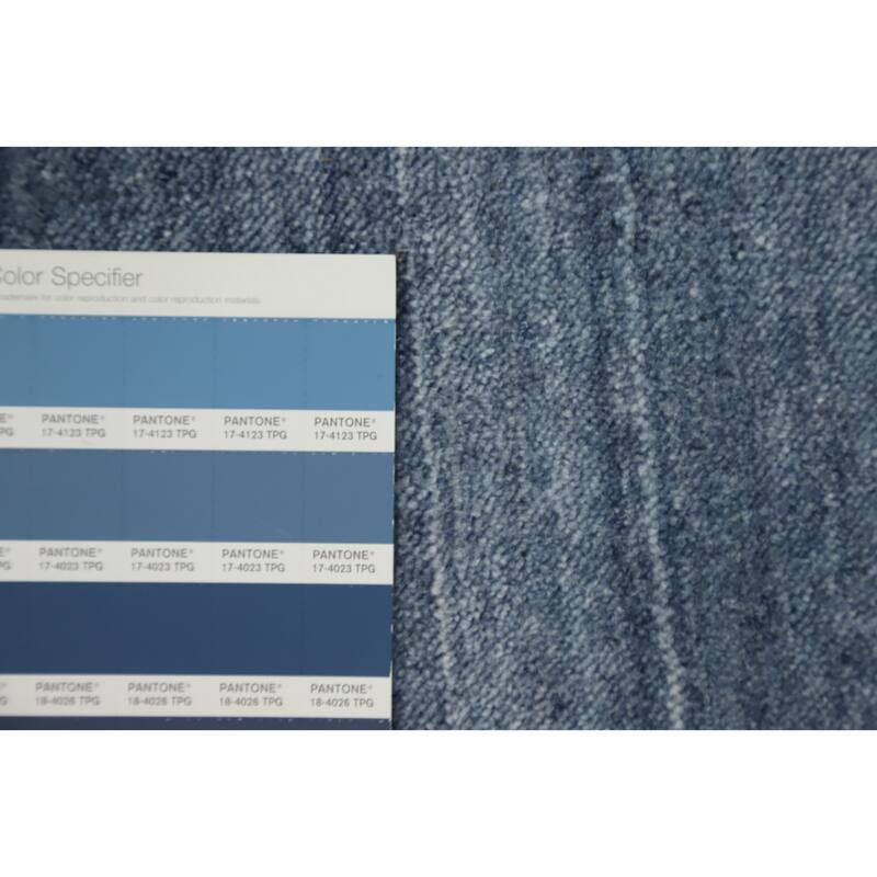 Hand Knotted Oriental 100% Wool Carpet Tribal Animal Pictorial Navy Blue & Blues Gabbeh Area Rug - 9' 10'' X 9' 9''