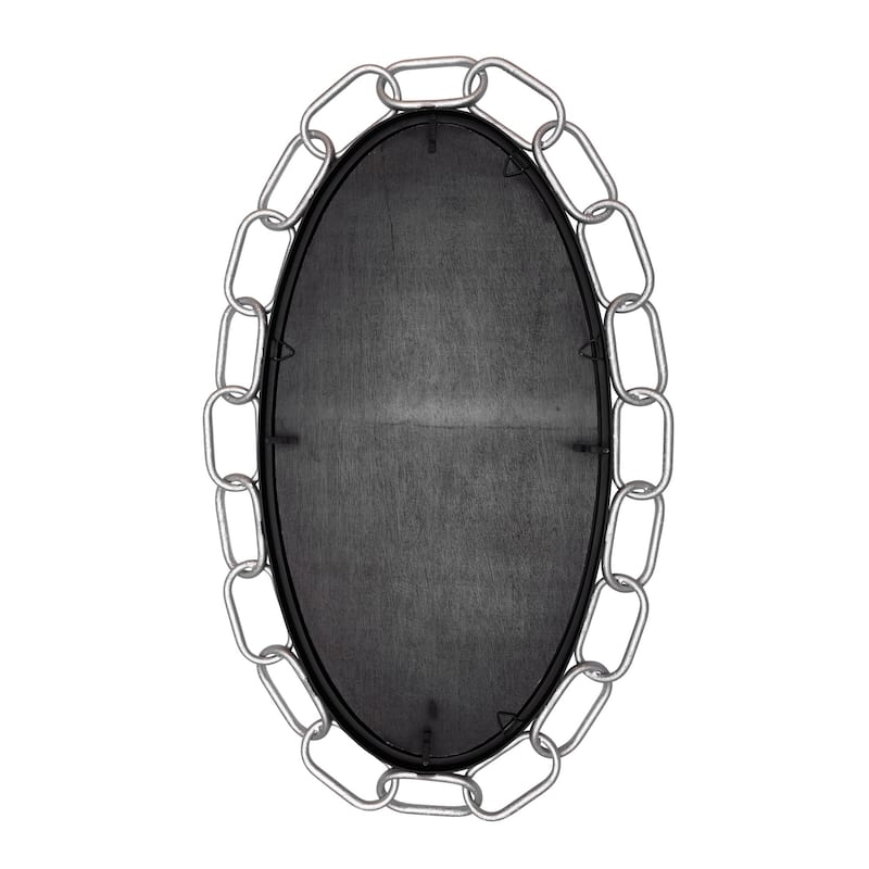 Chains of Love 24x40 Oval Wall Mirror - N/A