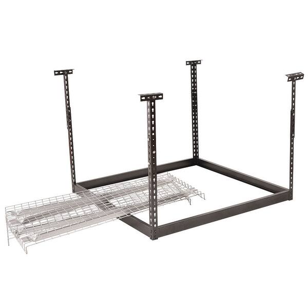 Shop Costway 4 X4 Heavy Duty Overhead Garage Ceiling Storage