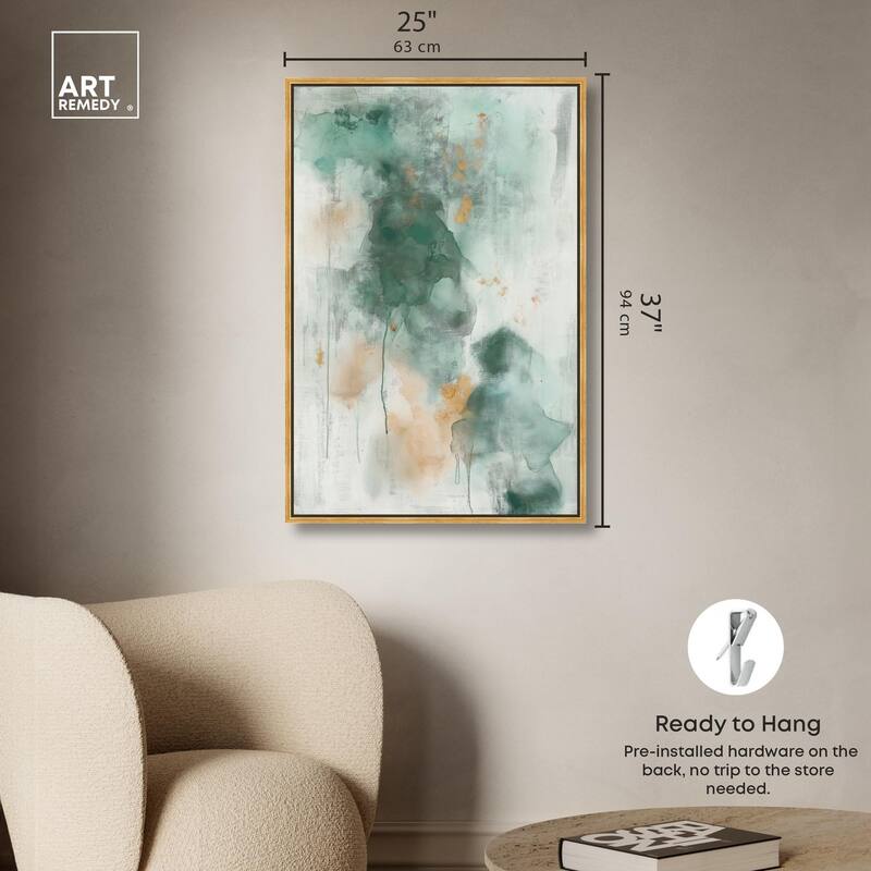 Verdant Vapors I Canvas by Art Remedy