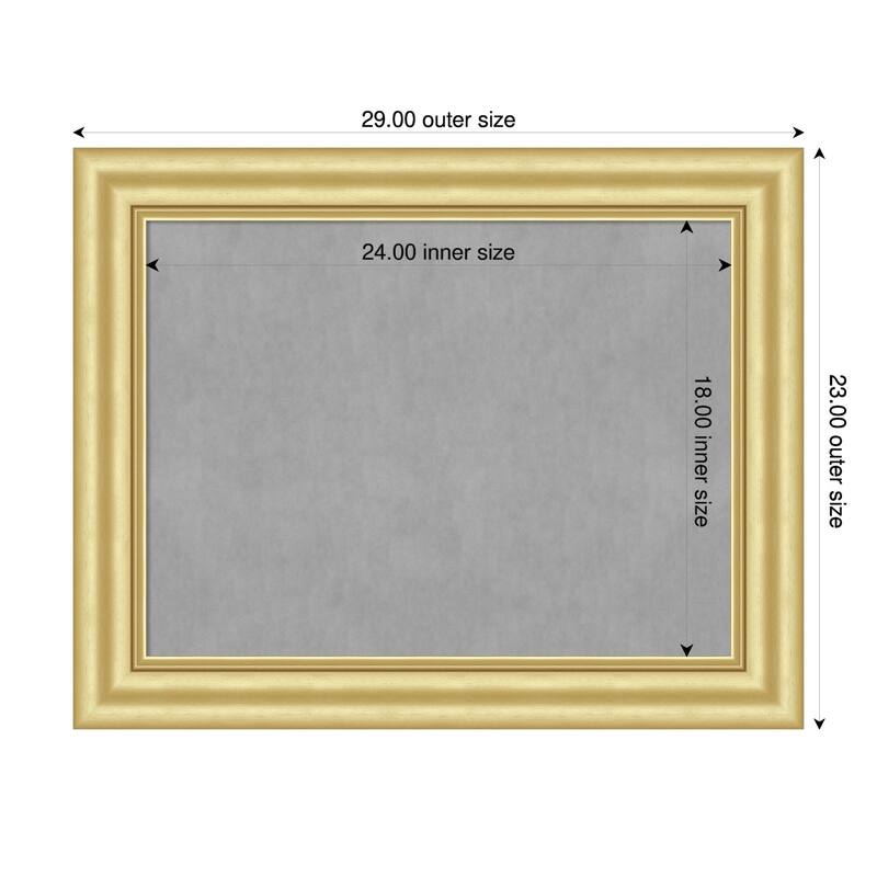 Amanti Art Sophia Gold Framed - 29 x 23 in - Sophia Gold
