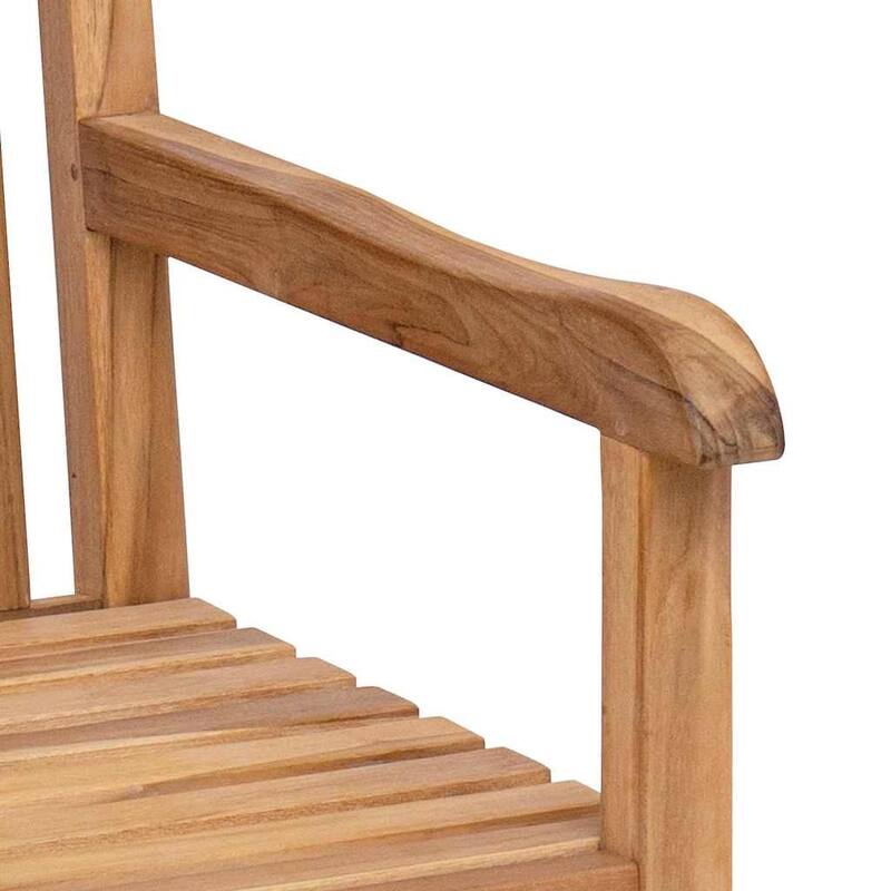 vidaXL Garden Bench Brown 150 x 60 x 90 cm Solid teak wood - 23.6 x 59.1 x 35.4