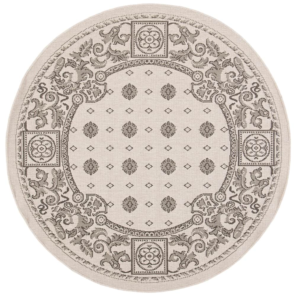 SAFAVIEH Courtyard Beverley Indoor/ Outdoor Patio Backyard Rug