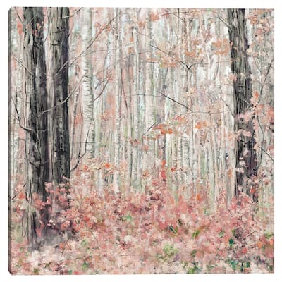 Wooded Coral by Studio Arts Canvas Art Print
