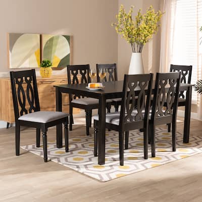 Cherese Modern and Contemporary 7-Piece Dining Set