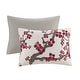 preview thumbnail 11 of 13, N Natori Cherry Blossom Multi Cotton Duvet Cover Set