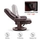 preview thumbnail 12 of 29, MCombo Swivel Recliner with Ottoman, Vibration Massage Lumbar Pillow