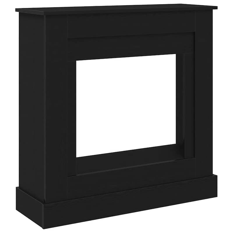 vidaXL Fireplace Surround 35.4x11.8x35.4" Engineered Wood