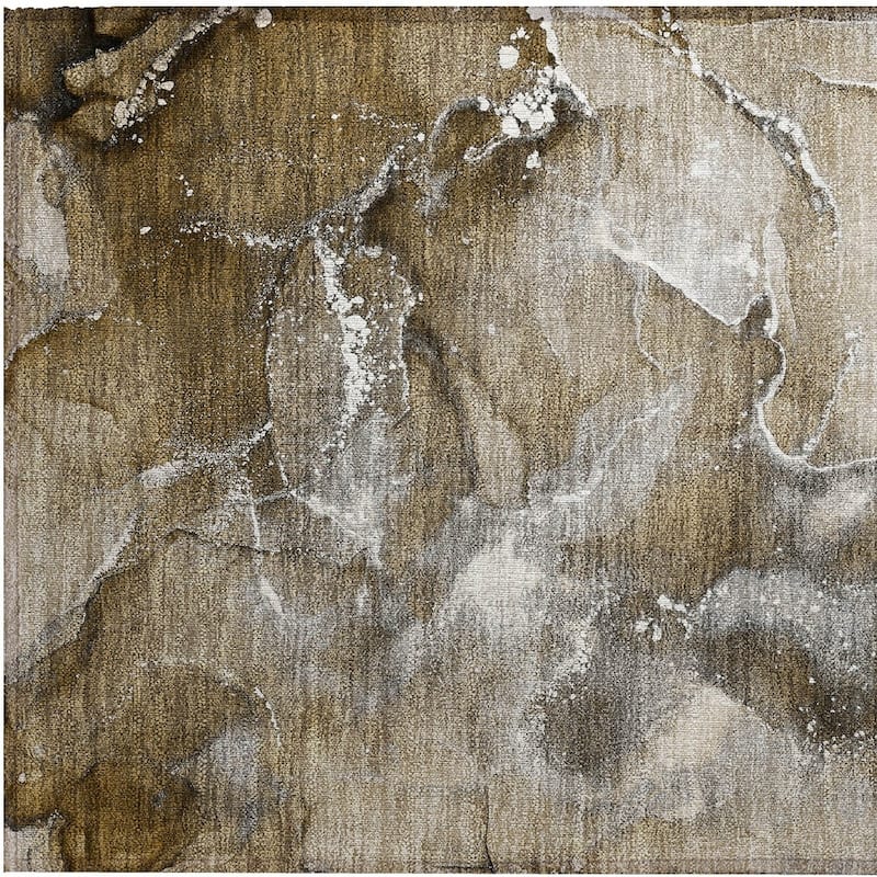 Una Contemporary Abstract Weather Resistant Classic Meets Modern Outdoor Rug