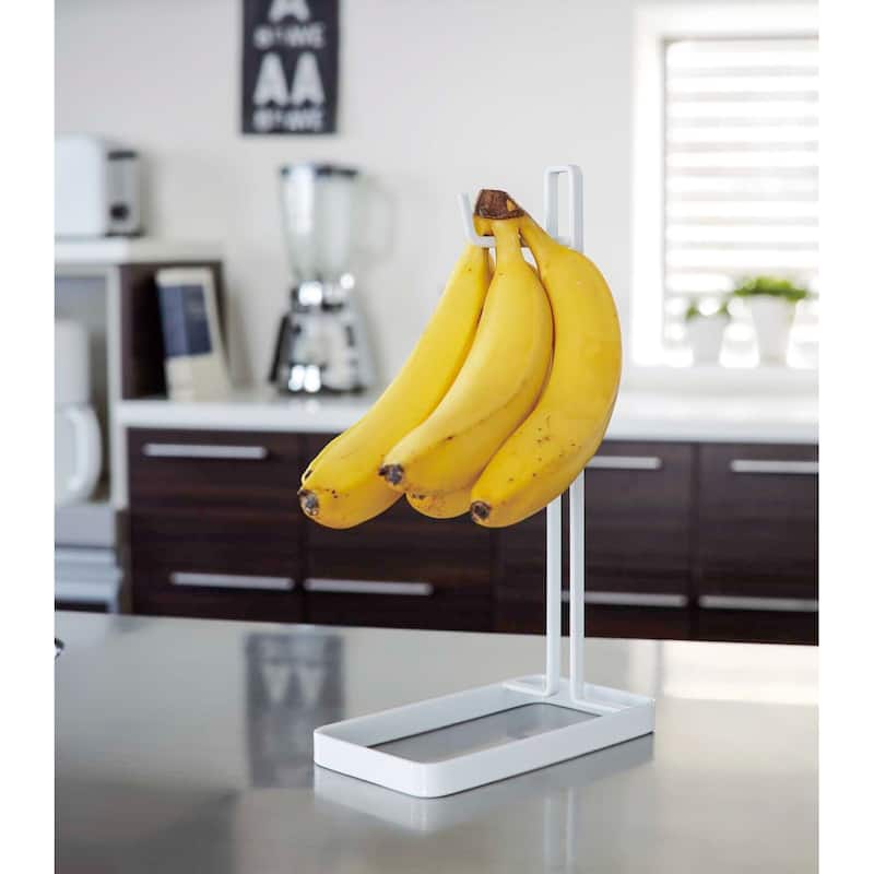 Yamazaki Home Banana Hanger, Steel - L 6.5 x W 3.35 x H 11.02 inches