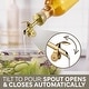 preview thumbnail 104 of 196, COOK WITH COLOR Glass Olive Oil Bottle Dispenser - 2 Pack- 17oz Oil and Vinegar Carafe Decanter