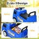 preview thumbnail 8 of 10, Costway Kids Ride On Push Police Car Licensed Mercedes Benz Push and - See Details