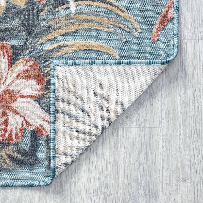Tropicana Tropical Floral Indoor/Outdoor Area Rug