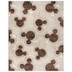 preview thumbnail 7 of 12, Licensed Disney Mickey Mouse Bravo Encore Pop Art Modern Geometric Polypropylene Indoor Area Rug 5' 3" x 7' - Brown - Rectangle
