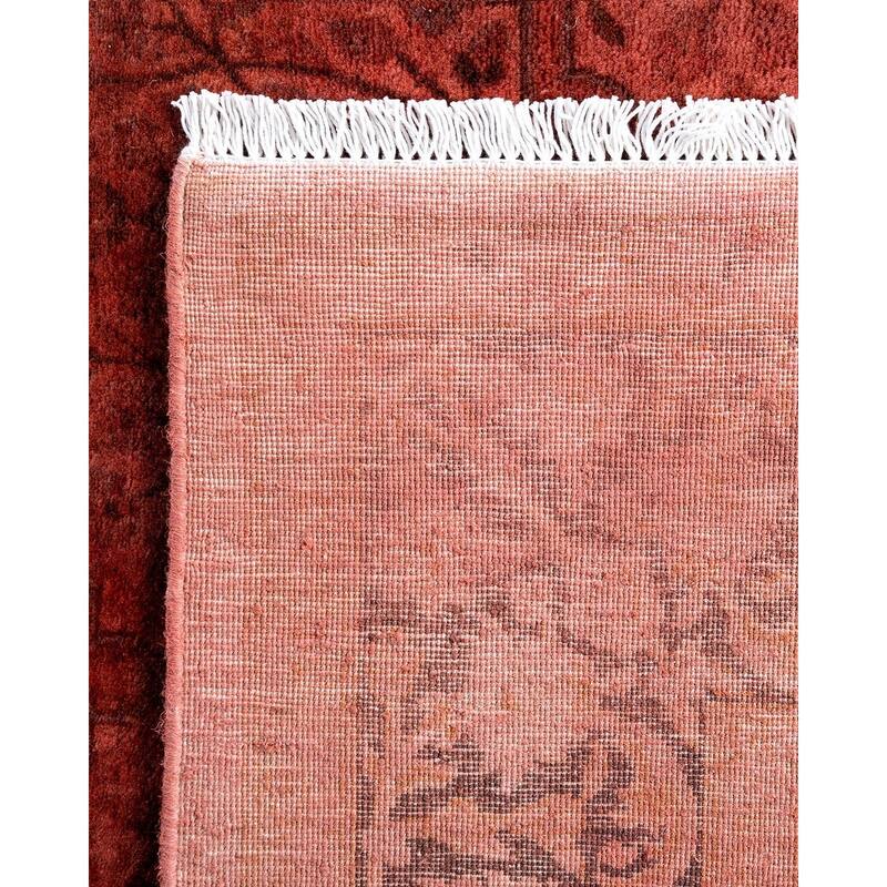 Fine Vibrance One-of-a-Kind Hand-Knotted Area Rug - Pink, 3' 3" x 4' 10" - 3' 3" x 4' 10"