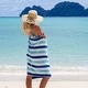 preview thumbnail 20 of 32, Arkwright Cabo Cabana 4-Piece Oversized Striped Beach Towel Set - 30x70