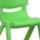 preview thumbnail 22 of 47, 2 Pack Plastic Stackable School Chair with 12"H Seat, Preschool Seating