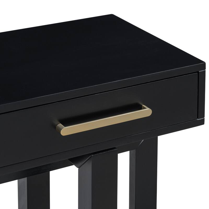Elegant Console Table with 3 Drawers