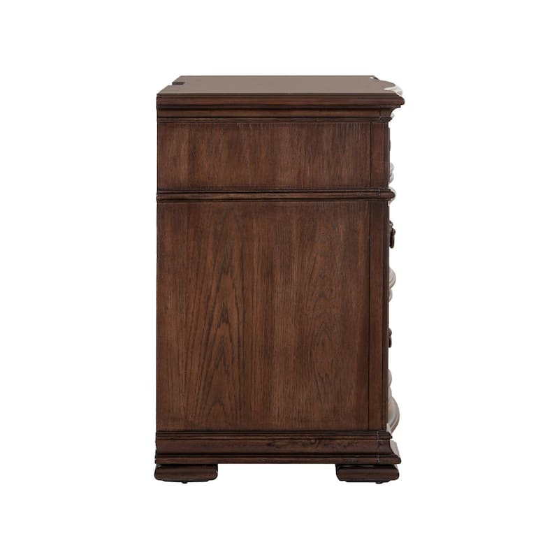 Liberty Furniture Provence Park Bedside Chest with Charging Station