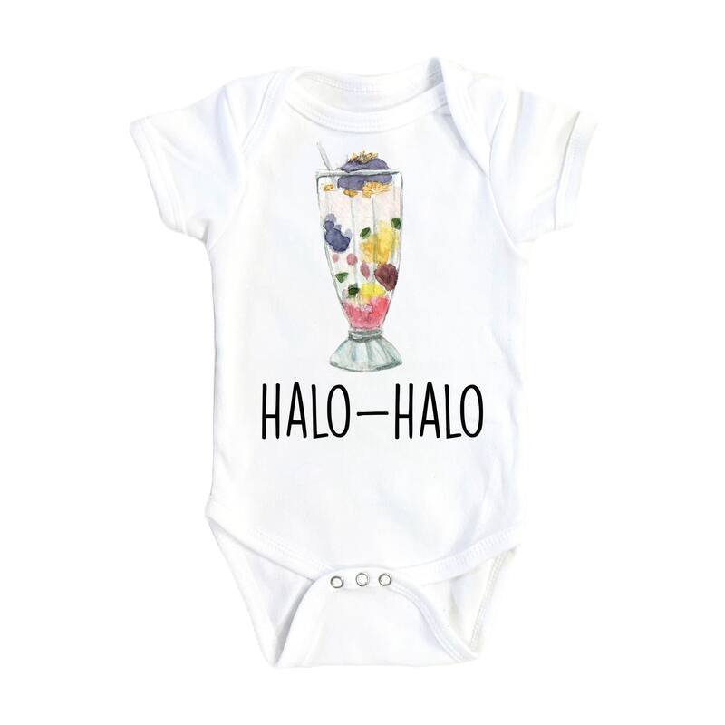 Philippines Halo - Baby Boy Girl Clothes Infant Bodysuit Funny Cute Newborn - White - Newborn