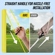 preview thumbnail 5 of 9, Outdoor Portable Volleyball Net Set System - Quick & Easy Setup Adjustable Height Steel Poles
